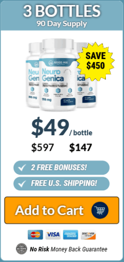 NeuroGenica 3 bottles